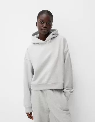 Plysch hoodie