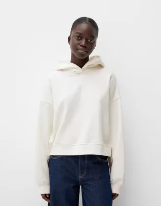 Plysch hoodie