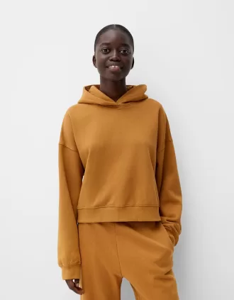 Plysch hoodie