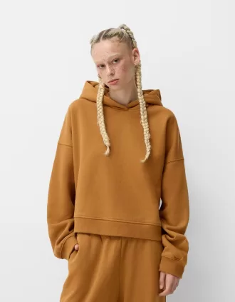Plysch hoodie