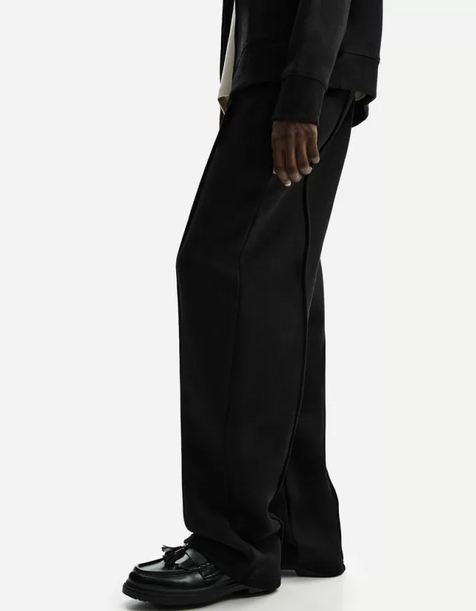 Plyschbyxor med vida ben Plyschbyxor med vida ben