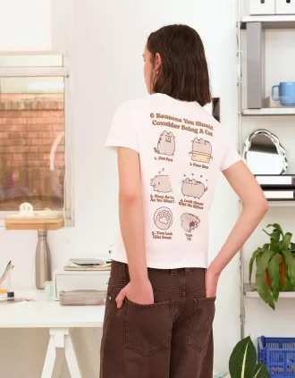 Pusheen kortärmad T-shirt