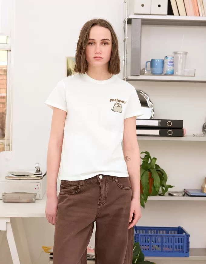 Pusheen kortärmad T-shirt Pusheen kortärmad T-shirt