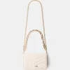 Quiltad multi-way messenger bag med kedja Quiltad multi-way messenger bag med kedja