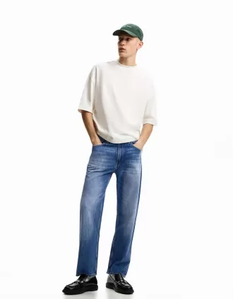 Rak passform 90-talsjeans