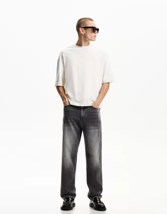 Rak passform 90-talsjeans