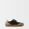 Retro fotbollssneakers med plös Retro fotbollssneakers med plös