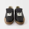 Retro fotbollssneakers med plös Retro fotbollssneakers med plös