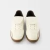 Retro fotbollssneakers med plös Retro fotbollssneakers med plös