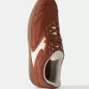 Retro sneakers i delat läder Retro sneakers i delat läder