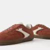 Retro sneakers i delat läder Retro sneakers i delat läder