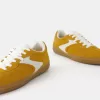 Retro sneakers i delat läder Retro sneakers i delat läder