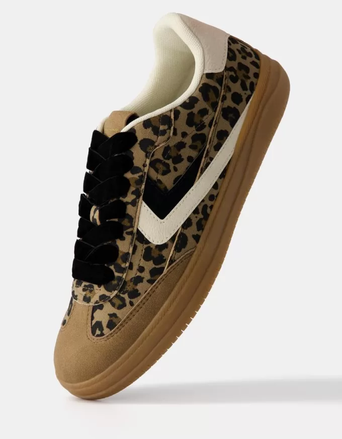 Retro sneakers med djurtryck Retro sneakers med djurtryck
