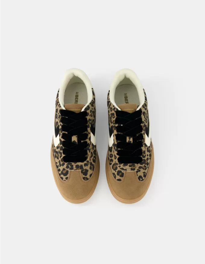 Retro sneakers med djurtryck Retro sneakers med djurtryck