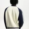 Retro sportig tröja med textur Retro sportig tröja med textur