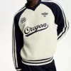 Retro sportig tröja med textur Retro sportig tröja med textur