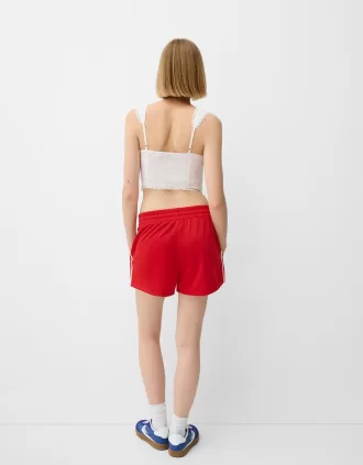 Retroshorts med sidrand