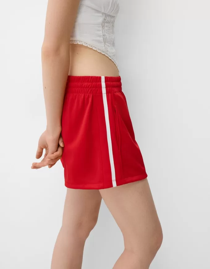 Retroshorts med sidrand Retroshorts med sidrand