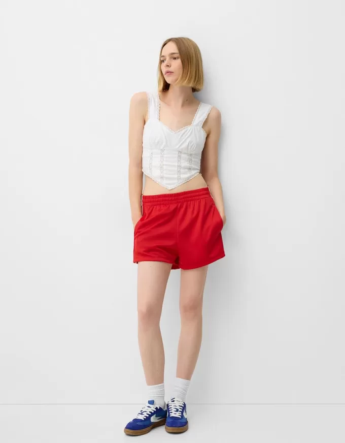 Retroshorts med sidrand Retroshorts med sidrand