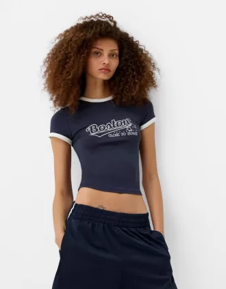 Retroshorts med sidrand