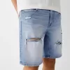 Rippade denim bermudashorts Rippade denim bermudashorts