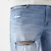 Rippade denim bermudashorts Rippade denim bermudashorts