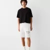 Rippade denim bermudashorts Rippade denim bermudashorts