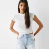 Rippade jeansshorts Rippade jeansshorts