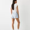 Rippade jeansshorts Rippade jeansshorts