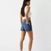 Rippade jeansshorts Rippade jeansshorts