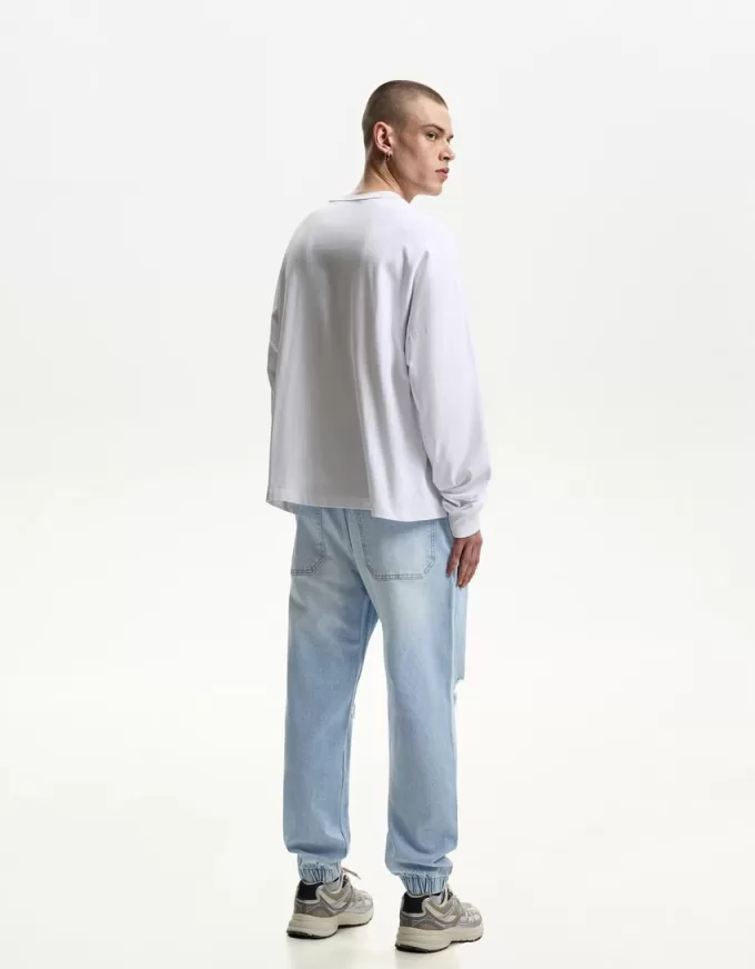 Rippade joggerjeans Rippade joggerjeans