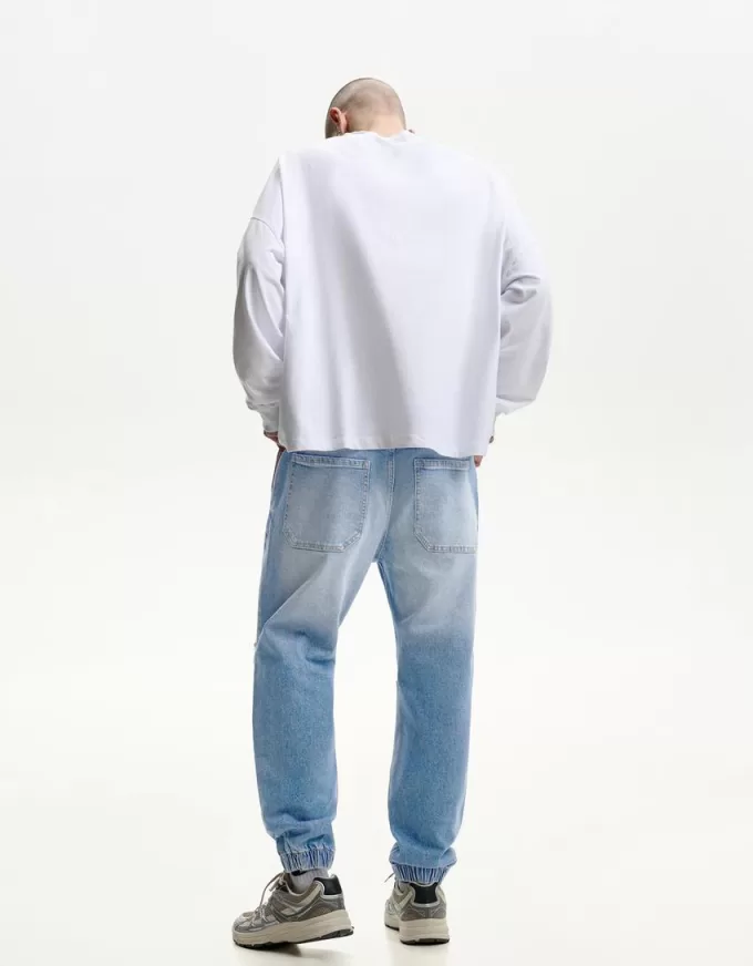 Rippade joggerjeans Rippade joggerjeans