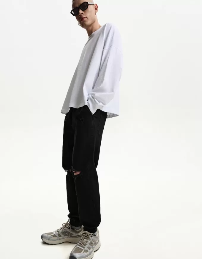 Rippade joggerjeans Rippade joggerjeans