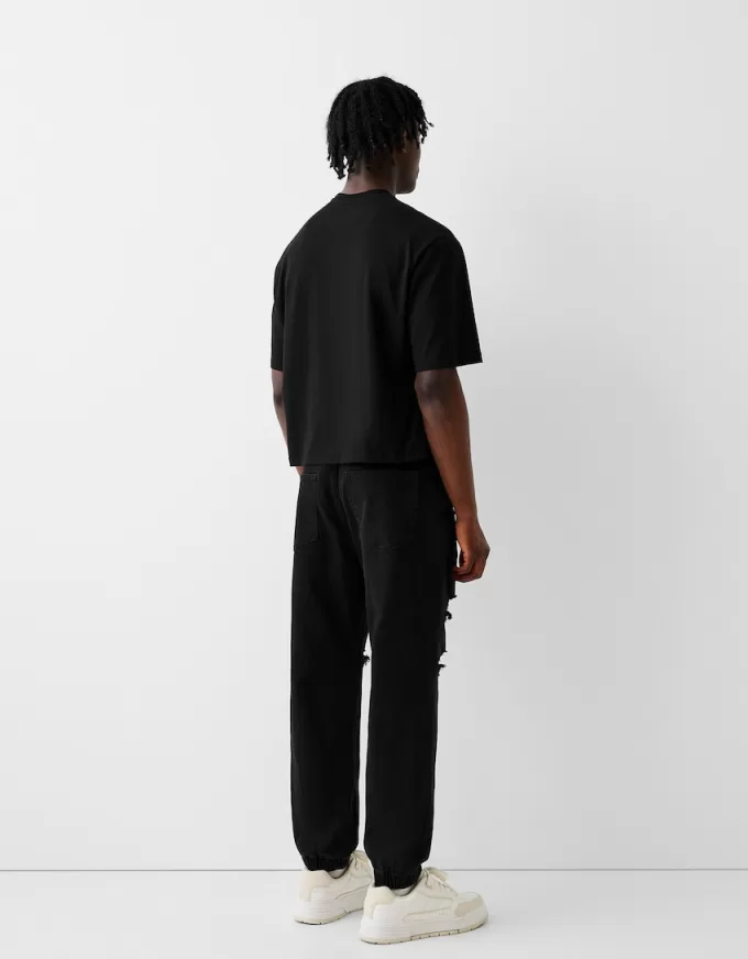 Rippade joggerjeans Rippade joggerjeans