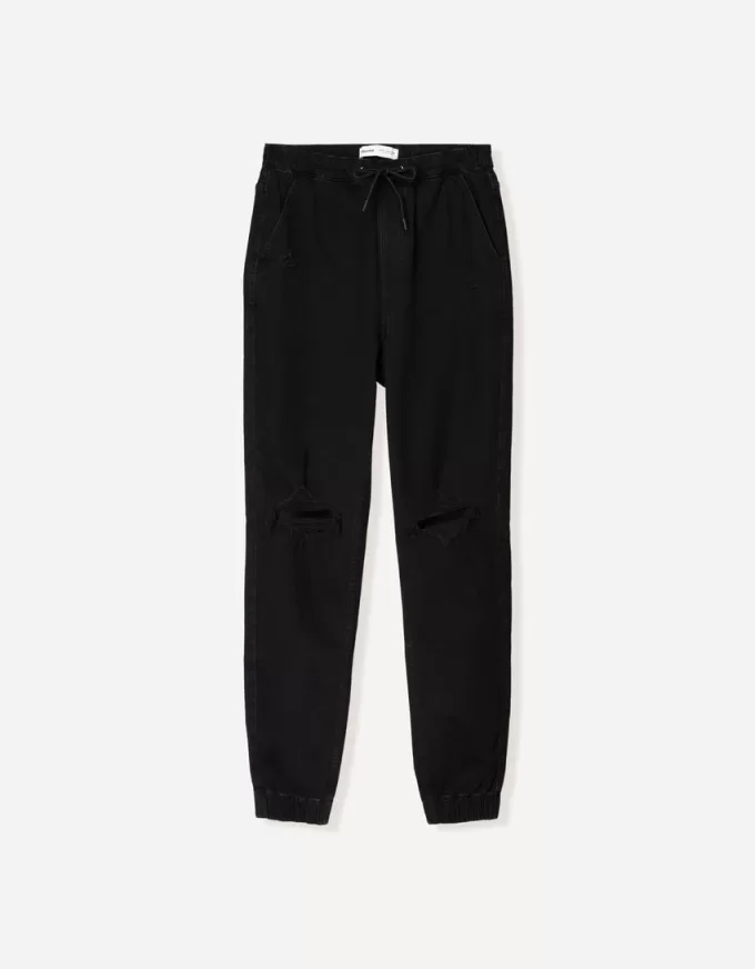 Rippade joggerjeans Rippade joggerjeans