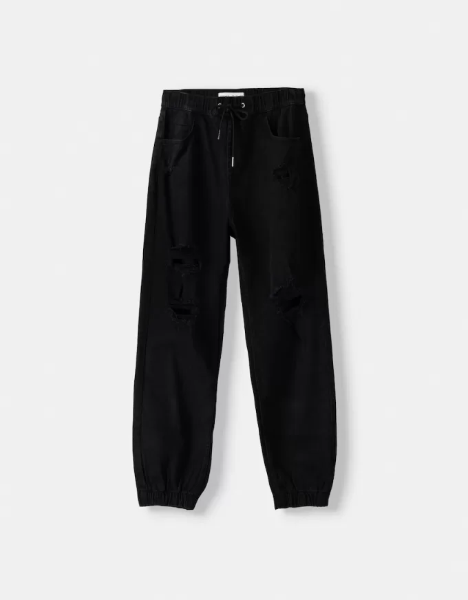 Rippade joggerjeans Rippade joggerjeans