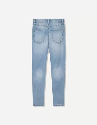 Rippade morotspassformiga jeans