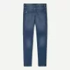 Rippade morotspassformiga jeans Rippade morotspassformiga jeans