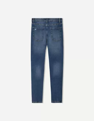Rippade morotspassformiga jeans