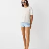 Roll-up jeansshorts Roll-up jeansshorts