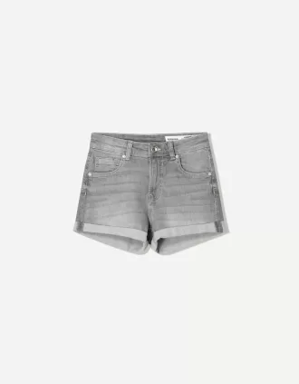 Roll-up jeansshorts