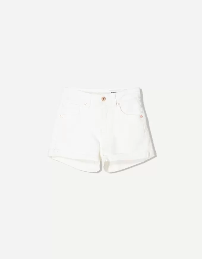 Roll-up jeansshorts