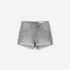 Roll-up jeansshorts