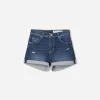 Roll-up jeansshorts Roll-up jeansshorts