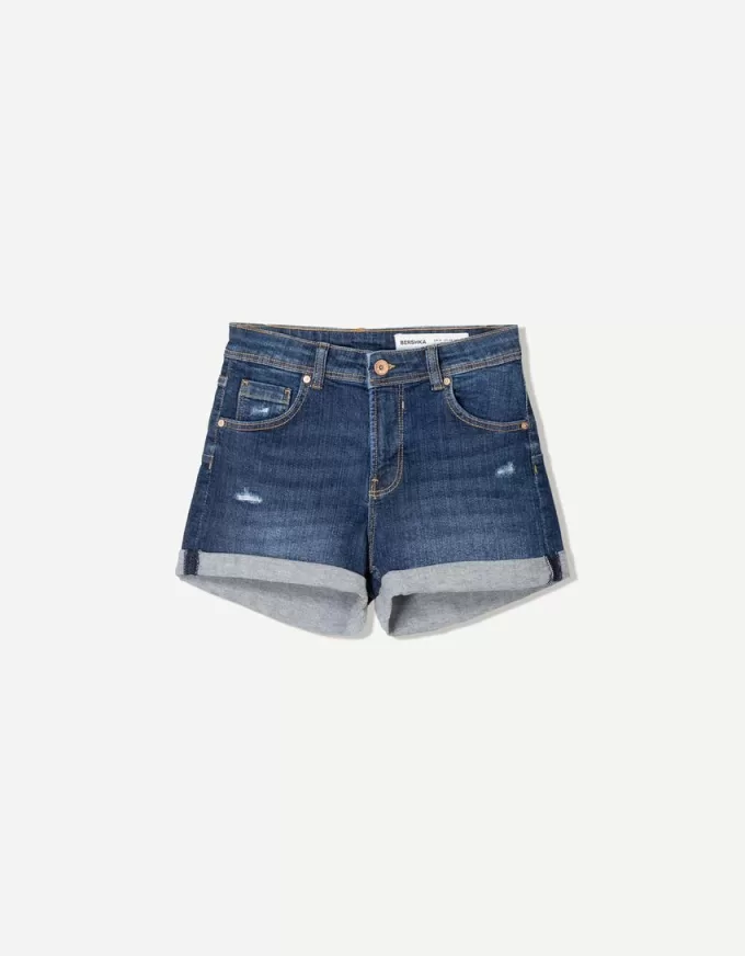 Roll-up jeansshorts Roll-up jeansshorts
