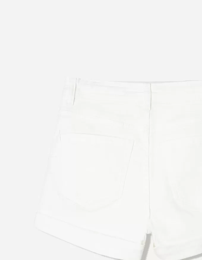 Roll-up jeansshorts
