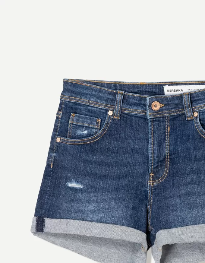 Roll-up jeansshorts Roll-up jeansshorts