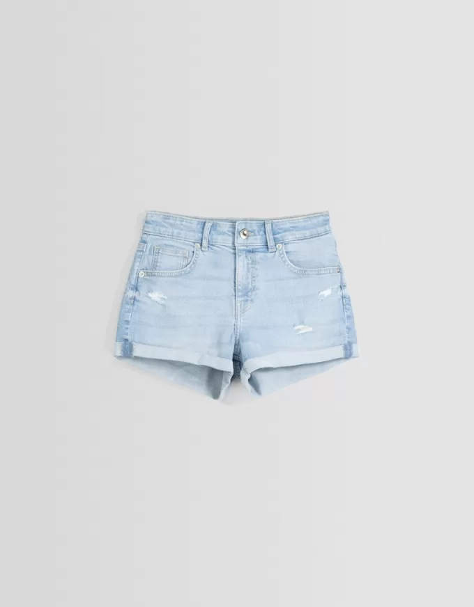 Roll-up jeansshorts Roll-up jeansshorts