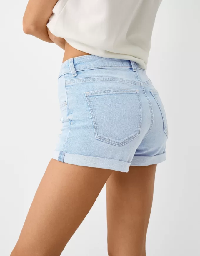 Roll-up jeansshorts Roll-up jeansshorts