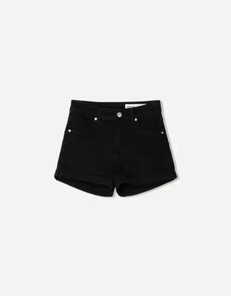 Roll-up jeansshorts